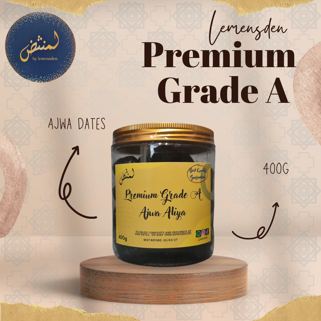 Madeenah Ajwa and Falastini Medjoul Dates